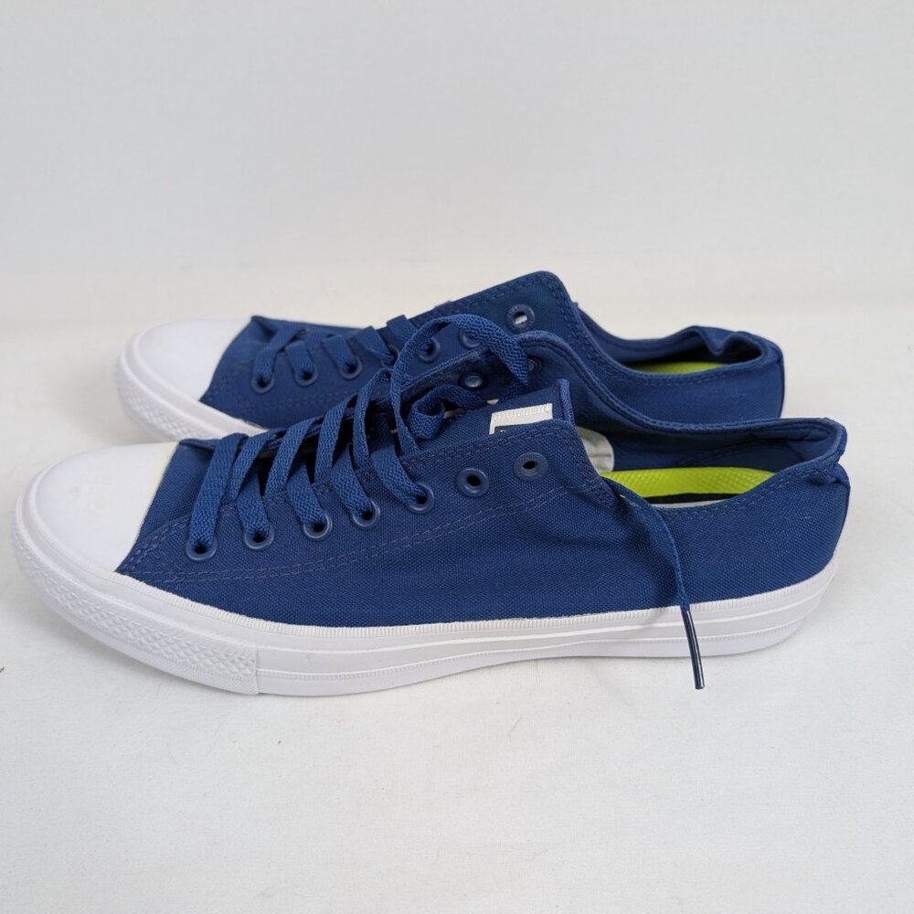 Converse Chuck Taylor II Blue and White Men's 10 NWOT - Picture 4 of 10